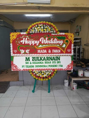 Papan Bunga di Nampirejo Temanggung